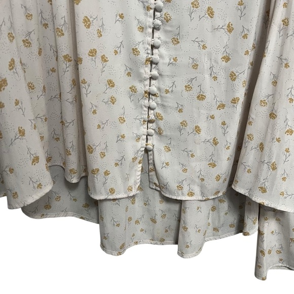Free People Modern Muse Floral Blouse - Picture 6 of 11